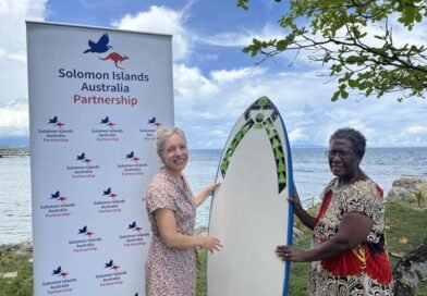 <strong>Surf’s Up: Solomon Islands and Australia Catch Bigger Waves Together With Support to Kagata Village</strong>