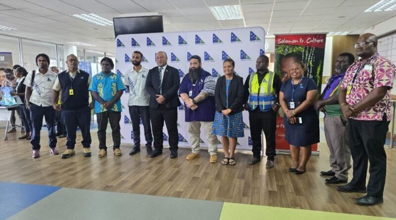 Solomon Islands High Commissioner to PNG Attends Launch of Solomon Airlines Direct Flight between Honiara and Port Moresby