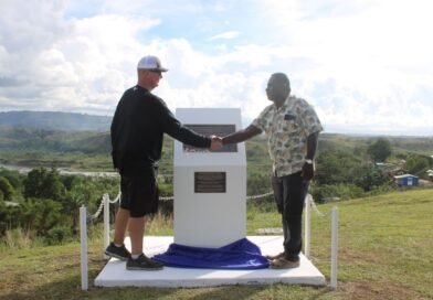 New Plaque Unveiled at Bloody Ridge National Historical Park